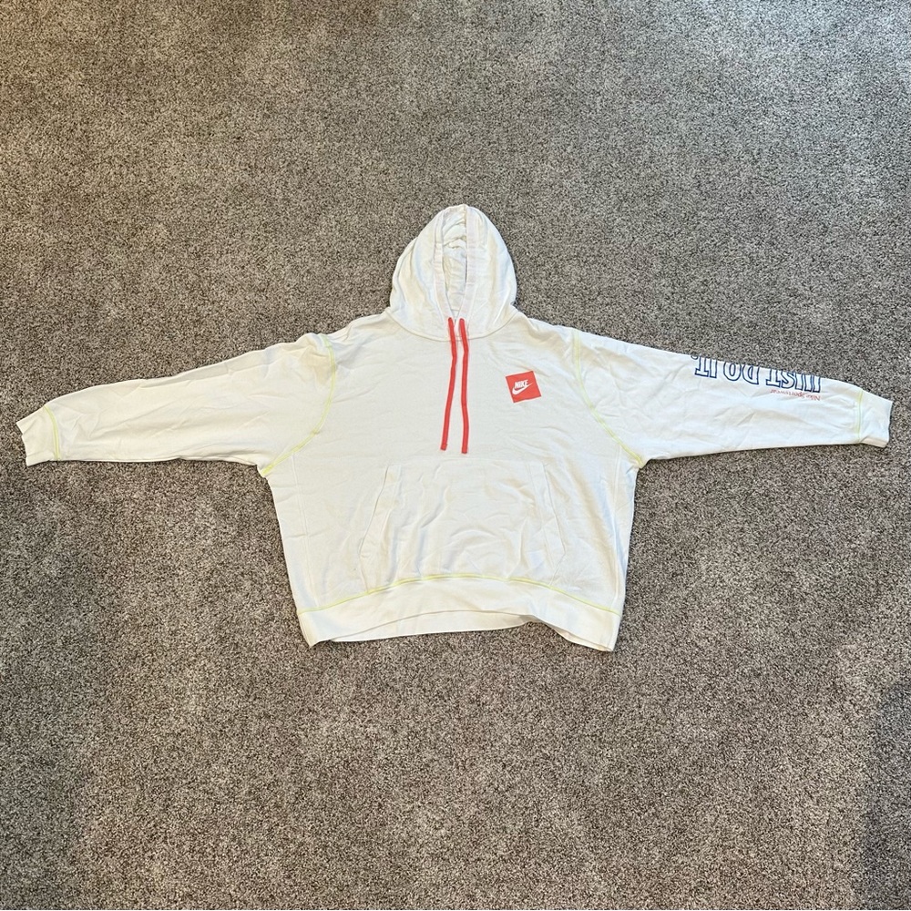 XXL White Nike Hoodie